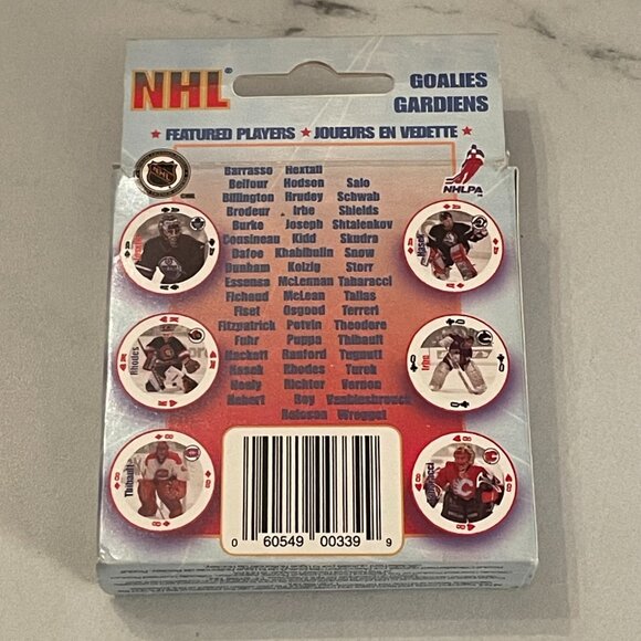 Vintage NHL Goalies Playing Cards 1998-1999 - Complete Deck - Picture 2 of 9